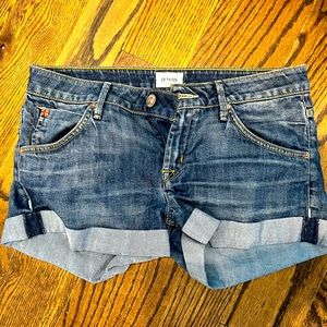 Hudson Jeans Hampton Cuffed Denim Shorts